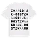 Zwaagdijk-Oost ordlek t-shirt