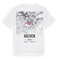 Aachen karta t-shirt
