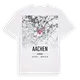 Aachen karta t-shirt