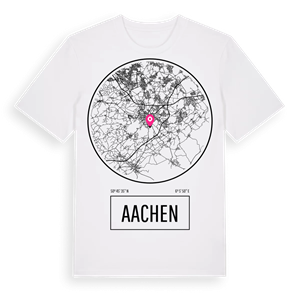 Aachen t-shirt – ekologisk bomull t-shirt från Pinshirt