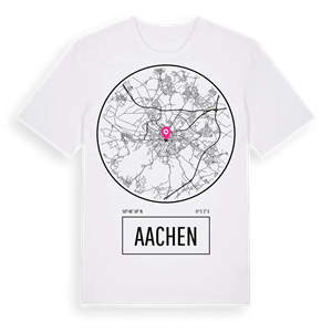 Aachen t-shirt – ekologisk bomull t-shirt från Pinshirt