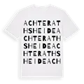Achterathsheide ordlek t-shirt