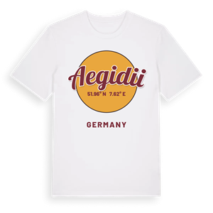 Aegidii cirkel t-shirt – ekologisk bomull t-shirt från Pinshirt