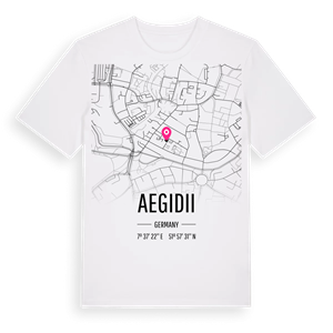 Aegidii karta t-shirt – ekologisk bomull t-shirt från Pinshirt