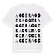 Agger ordlek t-shirt