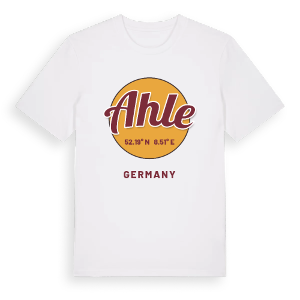 Ahle cirkel t-shirt – ekologisk bomull t-shirt från Pinshirt