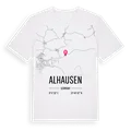 Alhausen karta t-shirt