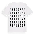 Alsdorf ordlek t-shirt