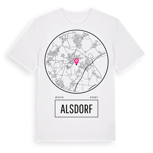 Alsdorf t-shirt – ekologisk bomull t-shirt från Pinshirt