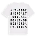 Alt-Godesberg ordlek t-shirt