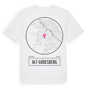Alt-Godesberg t-shirt – ekologisk bomull t-shirt från Pinshirt