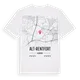 Alt-Rentfort karta t-shirt