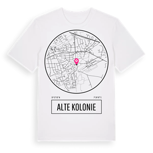 Alte Kolonie t-shirt – ekologisk bomull t-shirt från Pinshirt