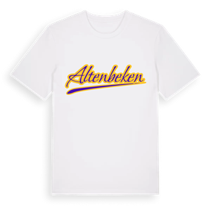 Altenbeken baseball t-shirt – ekologisk bomull t-shirt från Pinshirt