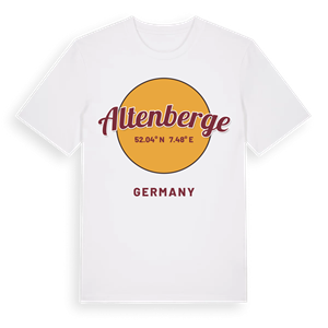 Altenberge cirkel t-shirt – ekologisk bomull t-shirt från Pinshirt