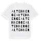 Altenberge ordlek t-shirt
