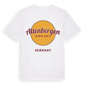 Altenbergen cirkel t-shirt – ekologisk bomull t-shirt från Pinshirt