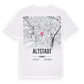 Altstadt karta t-shirt