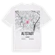 Altstadt karta t-shirt