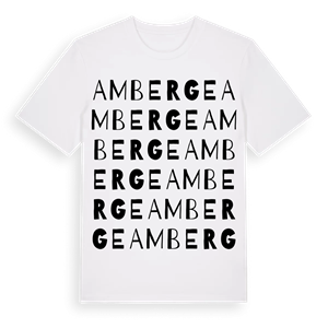 Am Berge ordlek t-shirt – ekologisk bomull t-shirt från Pinshirt