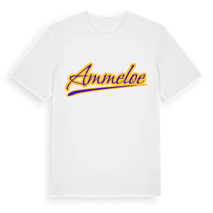 Ammeloe baseball t-shirt – ekologisk bomull t-shirt från Pinshirt