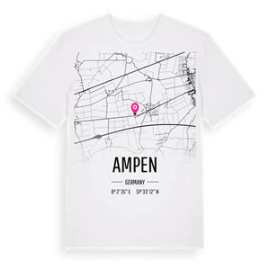 Ampen karta t-shirt – ekologisk bomull t-shirt från Pinshirt