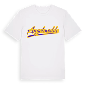 Angelmodde baseball t-shirt – ekologisk bomull t-shirt från Pinshirt