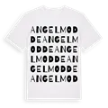 Angelmodde ordlek t-shirt