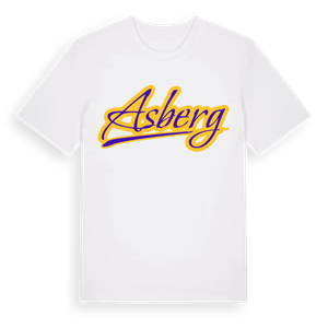 Asberg baseball t-shirt – ekologisk bomull t-shirt från Pinshirt