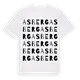 Asberg ordlek t-shirt