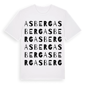 Asberg ordlek t-shirt – ekologisk bomull t-shirt från Pinshirt