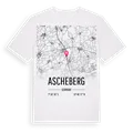Ascheberg karta t-shirt