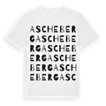 Ascheberg ordlek t-shirt