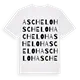 Ascheloh ordlek t-shirt