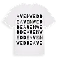 Avenwedde ordlek t-shirt