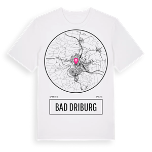 Bad Driburg t-shirt – ekologisk bomull t-shirt från Pinshirt