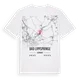 Bad Lippspringe karta t-shirt