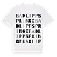 Bad Lippspringe ordlek t-shirt