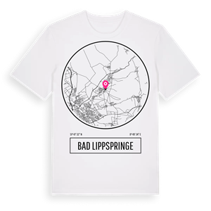 Bad Lippspringe t-shirt – ekologisk bomull t-shirt från Pinshirt