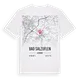 Bad Salzuflen karta t-shirt