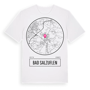 Bad Salzuflen t-shirt – ekologisk bomull t-shirt från Pinshirt