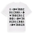 Bad Wünnenberg ordlek t-shirt