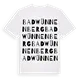 Bad Wünnenberg ordlek t-shirt