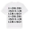 Baerler Busch ordlek t-shirt
