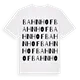 Bahnhof ordlek t-shirt