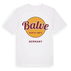 Balve cirkel t-shirt – ekologisk bomull t-shirt från Pinshirt