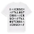 Bauerschaft Klostern ordlek t-shirt