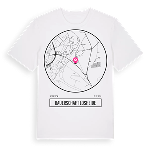 Bauerschaft Losheide t-shirt – ekologisk bomull t-shirt från Pinshirt