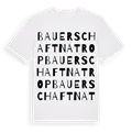 Bauerschaft Natrop ordlek t-shirt