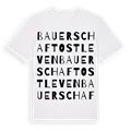 Bauerschaft Ostleven ordlek t-shirt